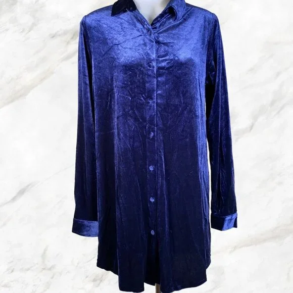 Superdown Yella Velvet Mini Dress in Navy - Picture 4 of 10